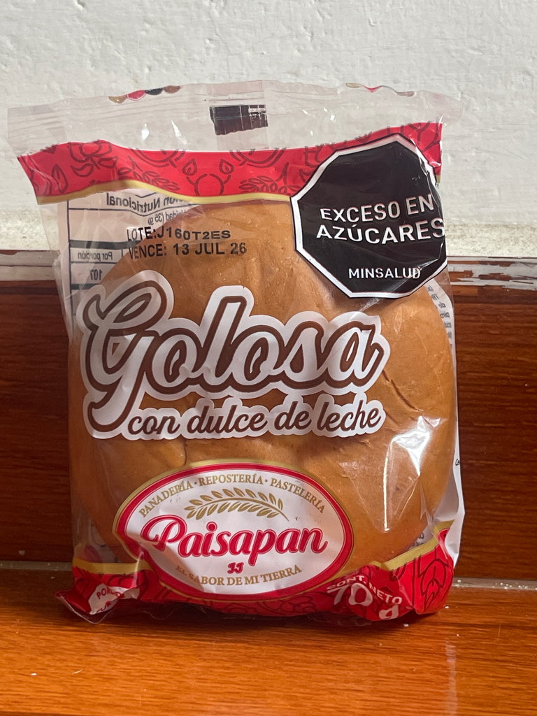PAN REDONDO GRANDE 120X70 GR PAISA