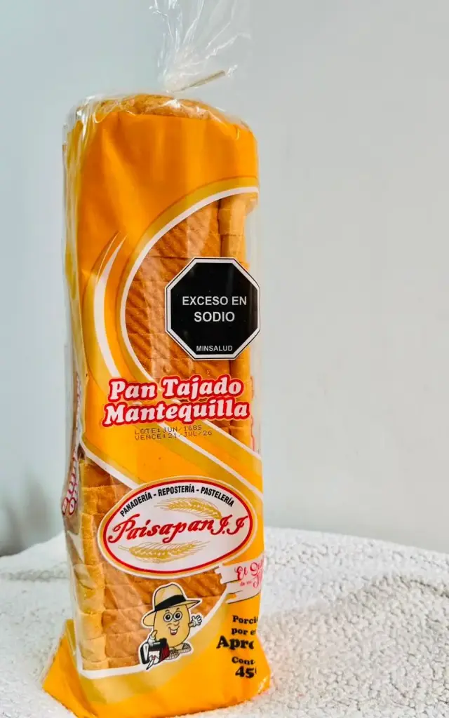 PAN TAJADO MANTEQUILLA 10X450G PAISA