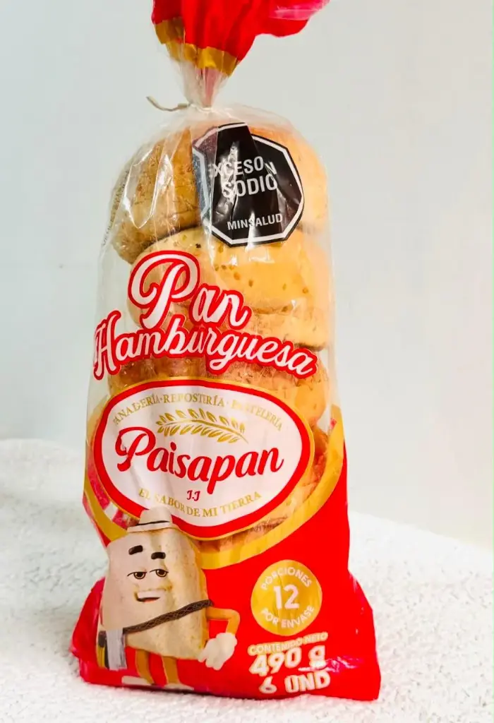 PAN HAMBURGUESA 10X6 UNIDADES PAISA