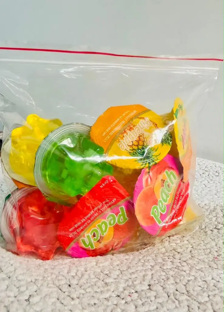 GELATINA DE FRUTAS X15