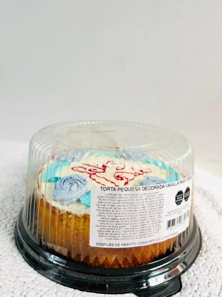 TORTA DECORADA PEQUEÑA VAINI 6X500GR