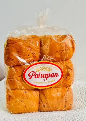 [21580] PAN CUADRADO 14X14 UNIDADES PAISA