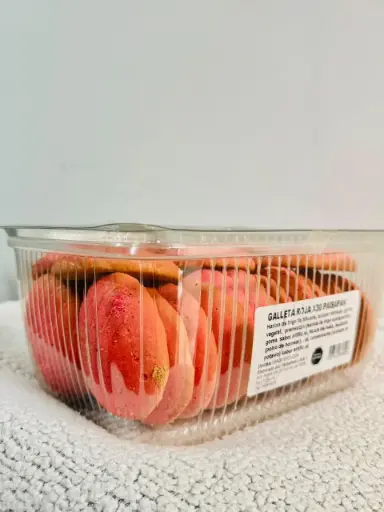 [21482] PAN DULCE CON SABOR A FRUTAS ROJA 6X30 UNIDADES PAISA