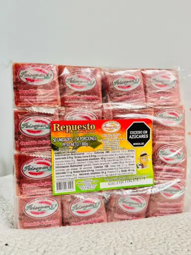 [21467] BOCADILLO REPUESTO 7X50 UNIDADES PAISA