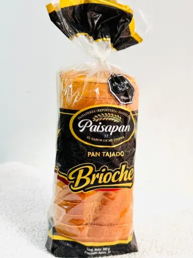 [16036] PAN TAJADO BRIOCHE PAISAPAN 380GX12